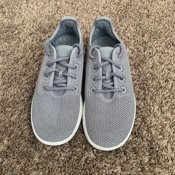 Allbirds Tree Runners TR Gray Sneakers Athletic Running Walking Shoes Women's 8 - Picture 1 of 12